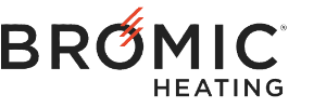 Bromic Heating logo featuring modern design and bold typography, representing innovative outdoor heating solutions.