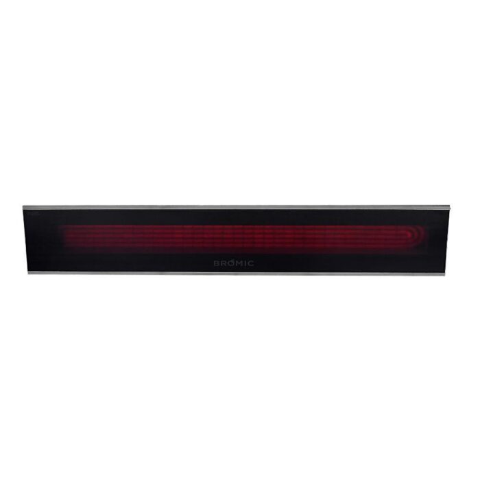 Bromic Platinum Smart-Heat - 3400W Wall/Ceiling Mounted Marine Grade Electric Heater 208V – Black (BH0320025)
