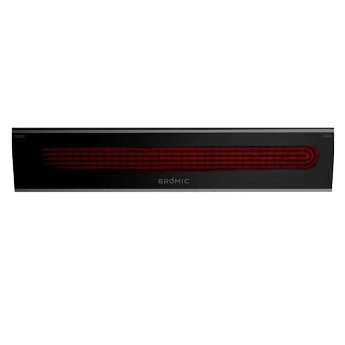 Bromic Platinum Smart-Heat - 3400W Wall/Ceiling Mounted Electric Heater 208V– Black (BH0320021)